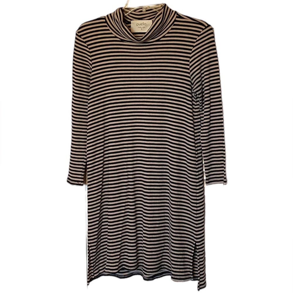 Anthropologie Puella Turtle Neck Tunic Dress